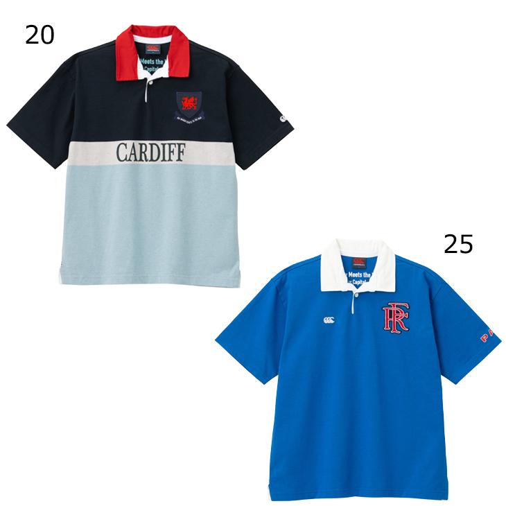 カンタベリー ラガーシャツ 半袖 メンズ canterbury ラグビー