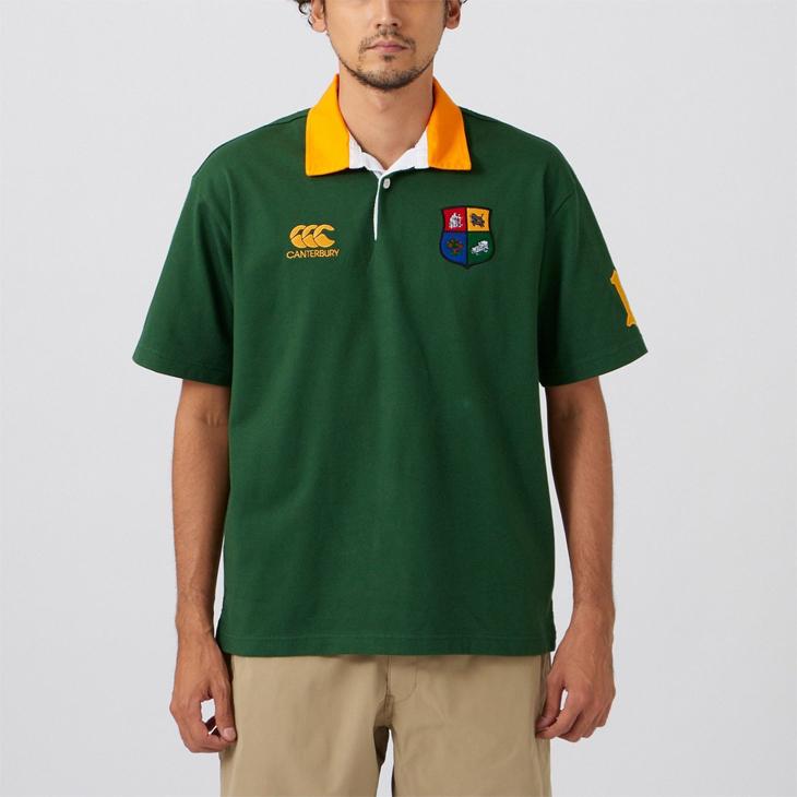 カンタベリー ラガーシャツ 半袖 メンズ canterbury ラグビー