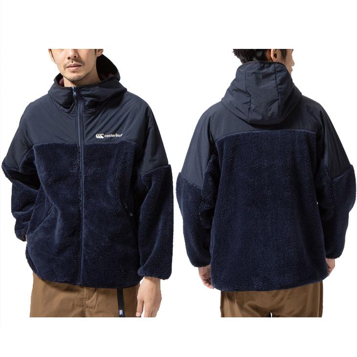 フリースジャケット リバーシブル アウター メンズ/カンタベリー