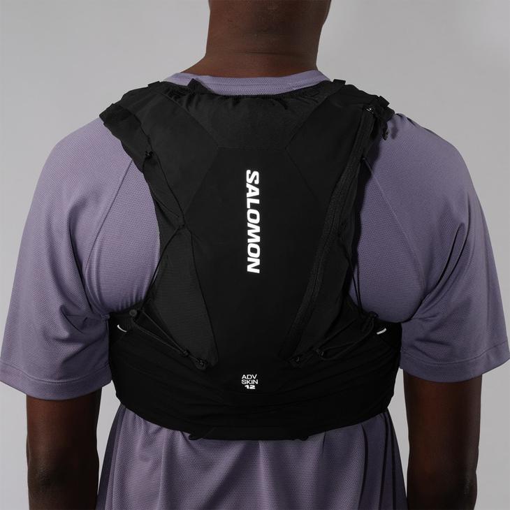 SALOMON（サロモン） ランニングベスト フラスク付 SALOMON ADV SKIN