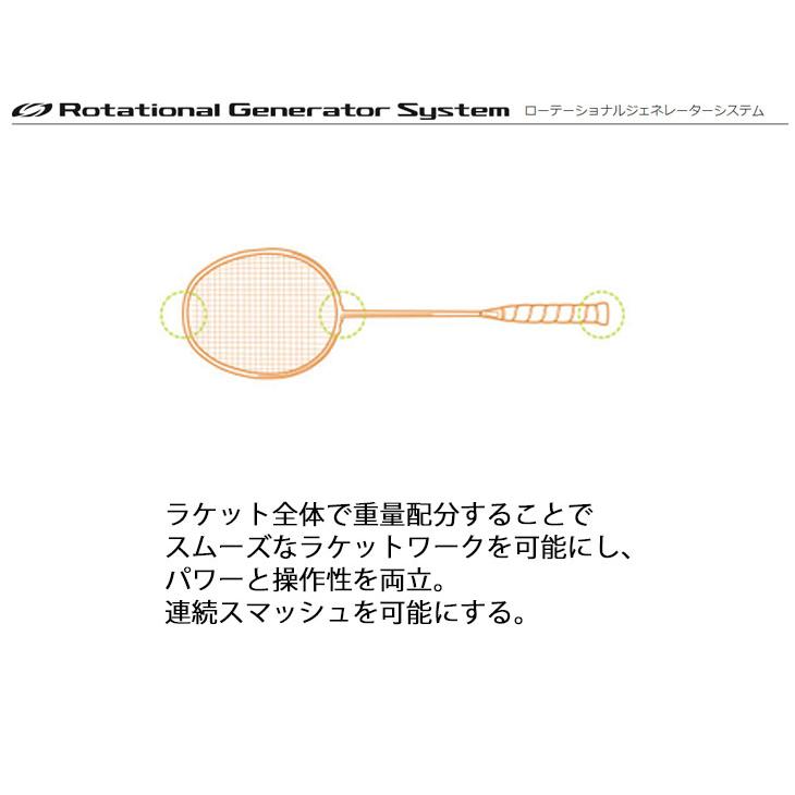 YONEX（ヨネックス） バドミントンラケット アストロクス33/ガット＋
