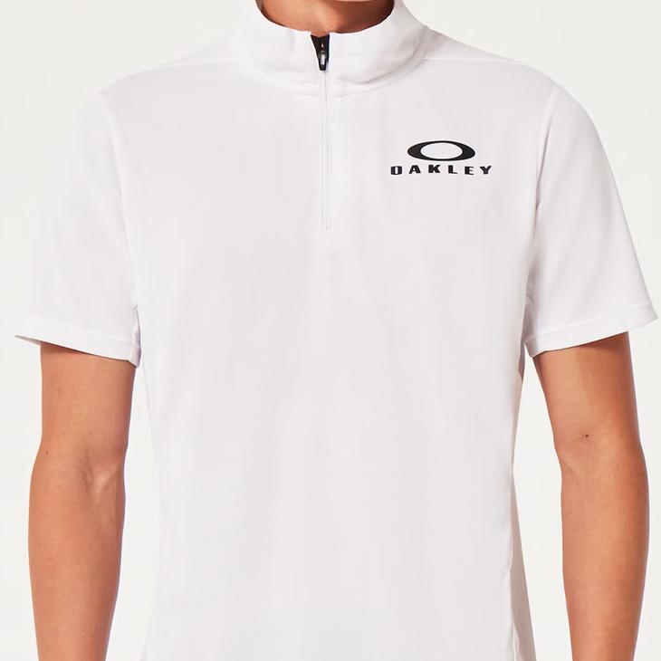 OAKLEY（オークリー） 半袖シャツ ハーフジップ メンズ トレーニング