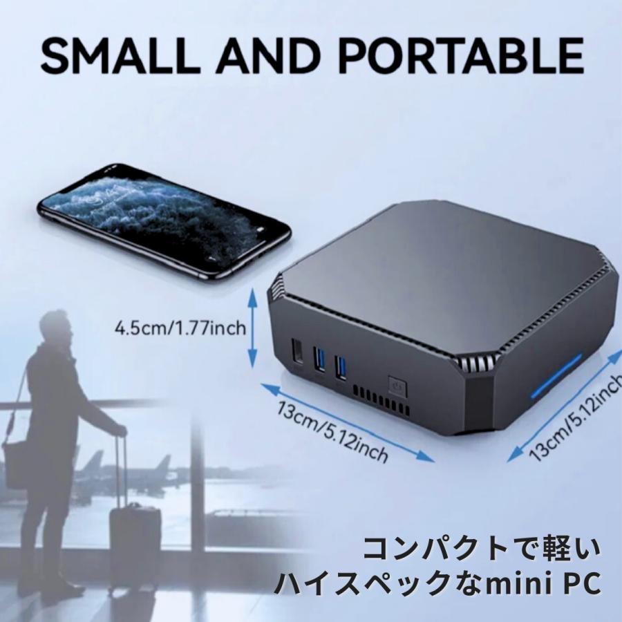 コスパ最高！ミニPC Firebat AK2 PLUS windows11,インテル Alder Lake