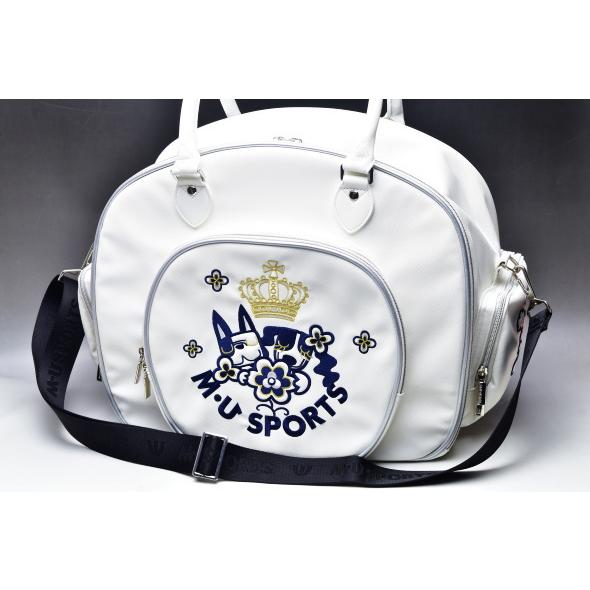 M・U SPORTS MUスポーツ ゴルフ 2024秋冬新作 レディース ボストン