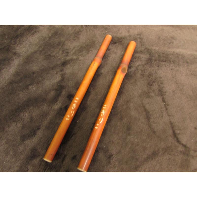 57 金塗りの竹の二重切り(獅子口) 57 金塗りの竹の二重切り(獅子口)