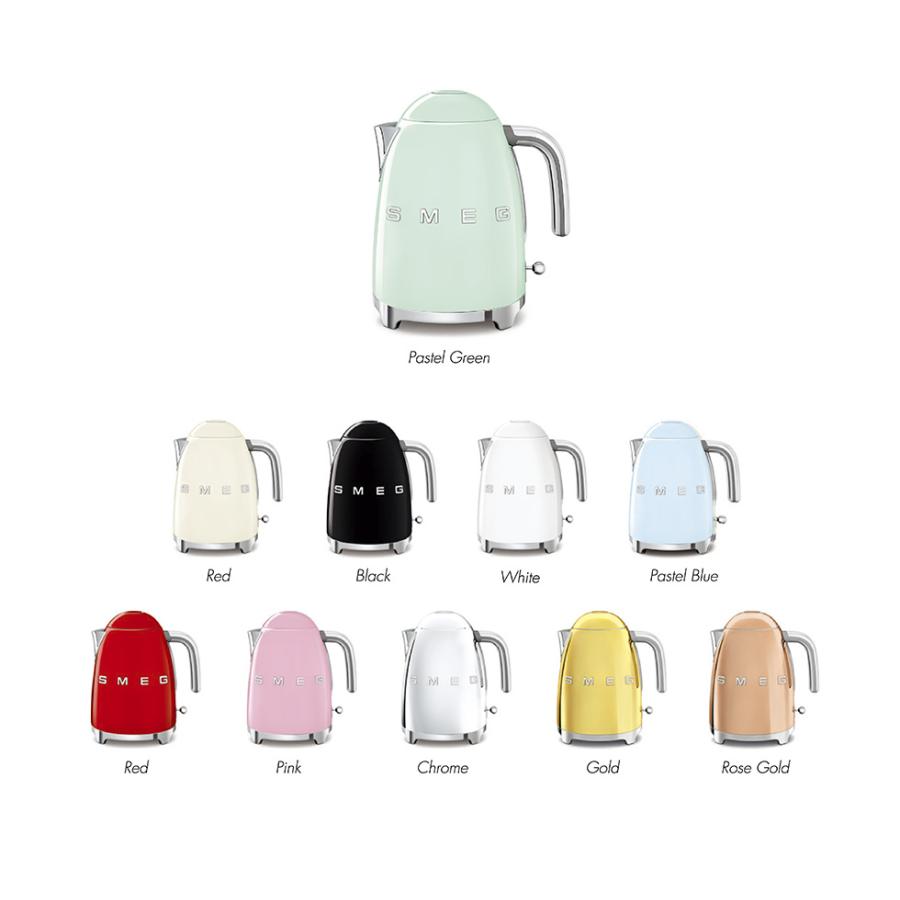 SMEG（スメッグ） 「日本正規品」SMEG 電気ケトル (1.7L) / ワン