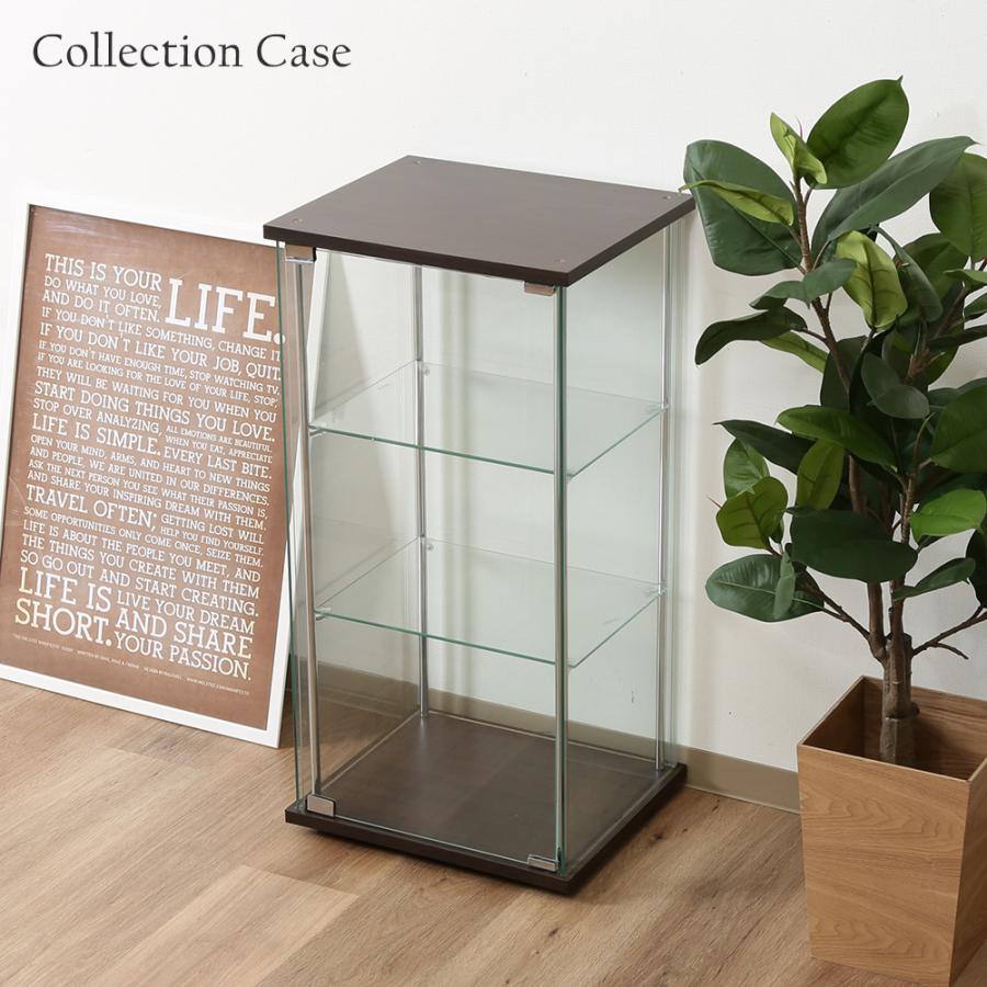 不二貿易（Fuji Boeki） コレクションケース ガラス 卓上 3段