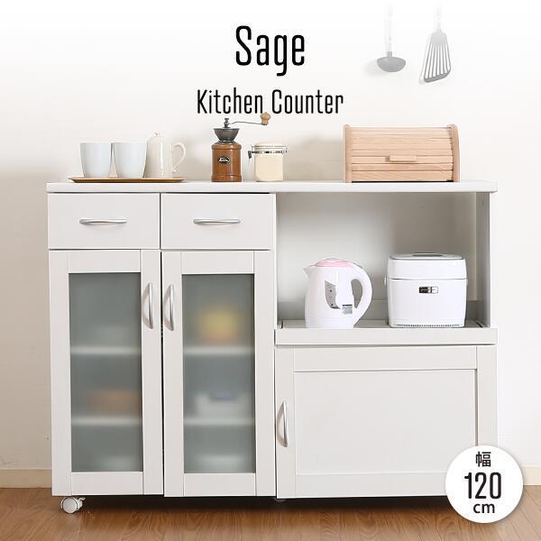 不二貿易（Fuji Boeki） キッチンカウンター レンジ台 120幅