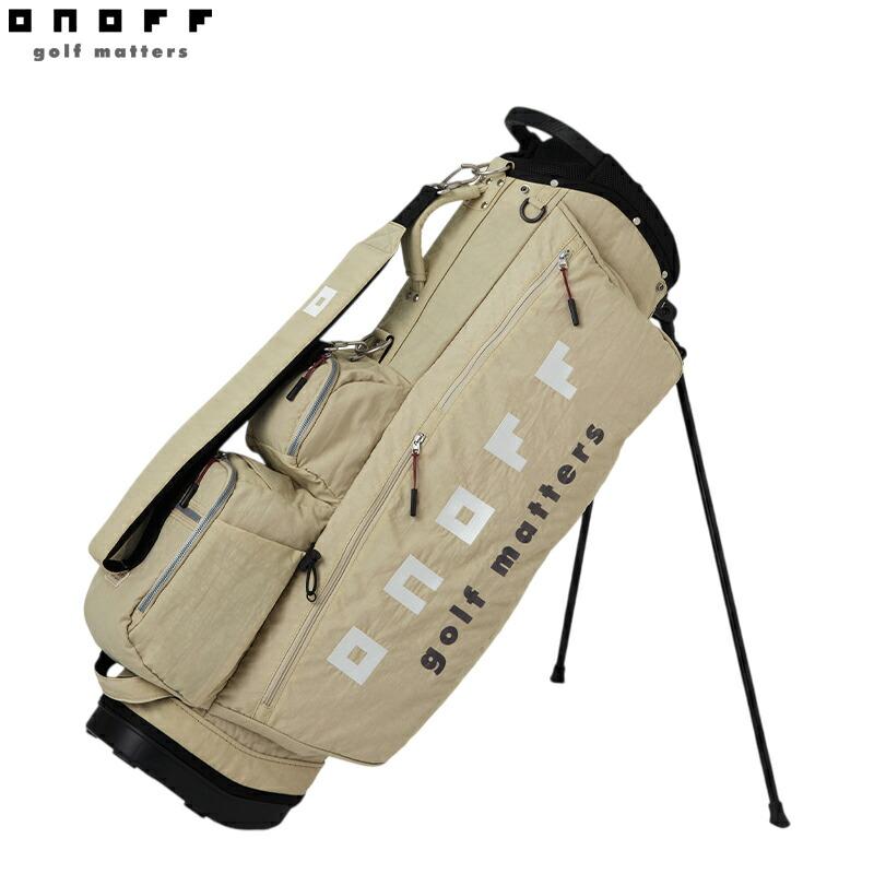 ONOFF（オノフ） 【取寄】オノフ キャディバッグ OB0326 クリーム