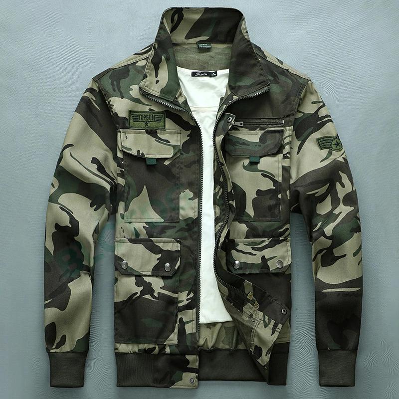 迷彩服 セットアップ メンズ 上下セット 作業服 迷彩柄 カーゴパンツ