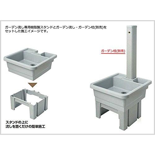 タキロンシーアイ 450-G型 ガーデン流し + 450G用 専用樹脂製スタンド