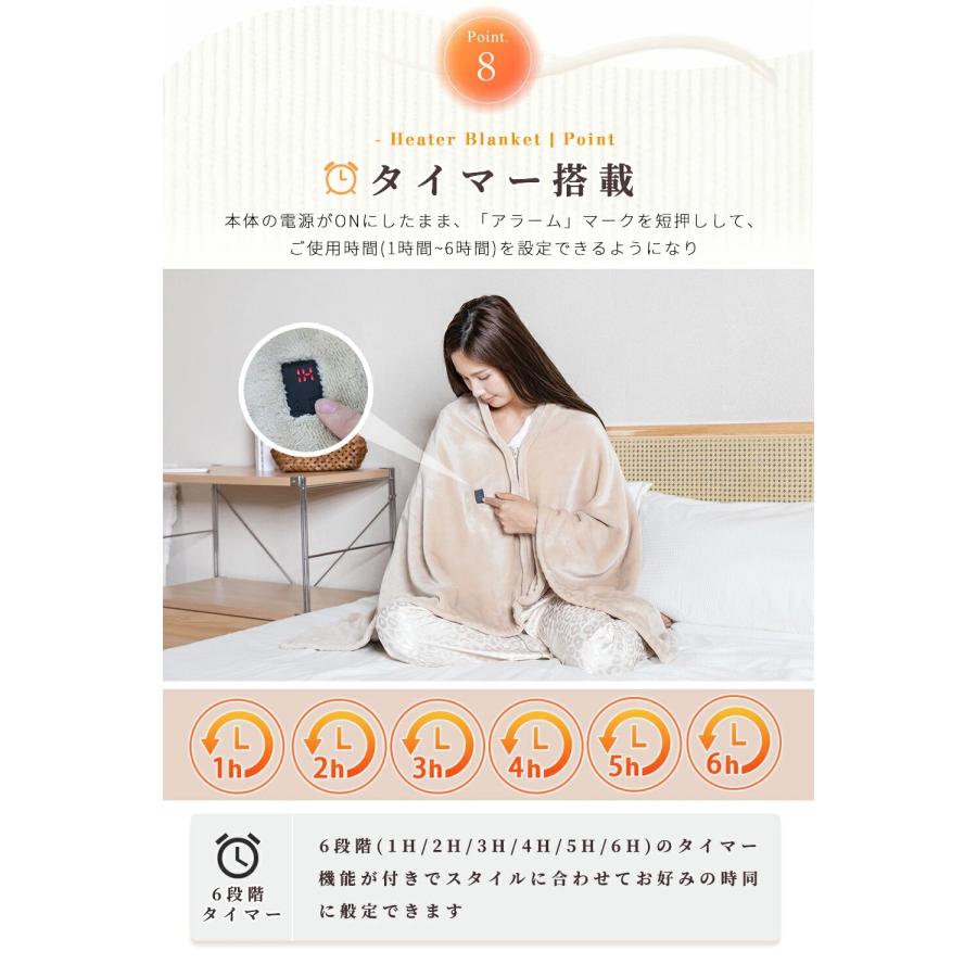 電気毛布 usb 日本製ヒーター 5WAY ひざ掛け 電気敷毛布 3段階温度調節