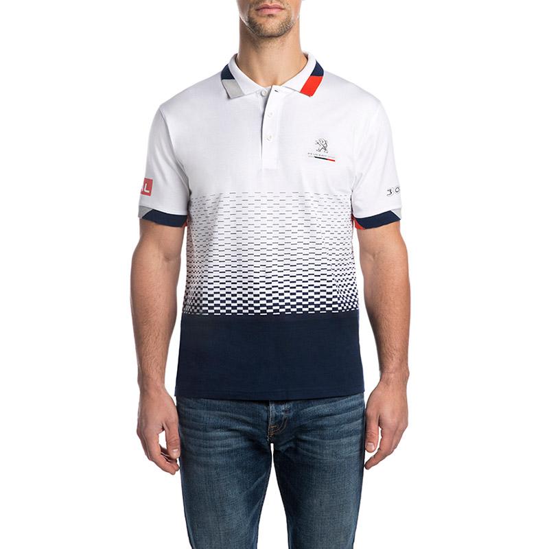 プジョー 純正 3008 DAKAR MAXI ポロシャツ メンズ Lサイズ DKR1802L