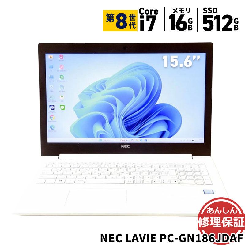 LaVie ノートパソコン NEC LAVIE Direct PC-GN186JDAF Core i7 8550U