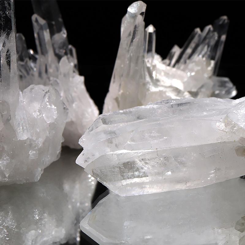 ミニクラスター 四川省水晶 約500g “”詰合せセット” 原石 インテリア