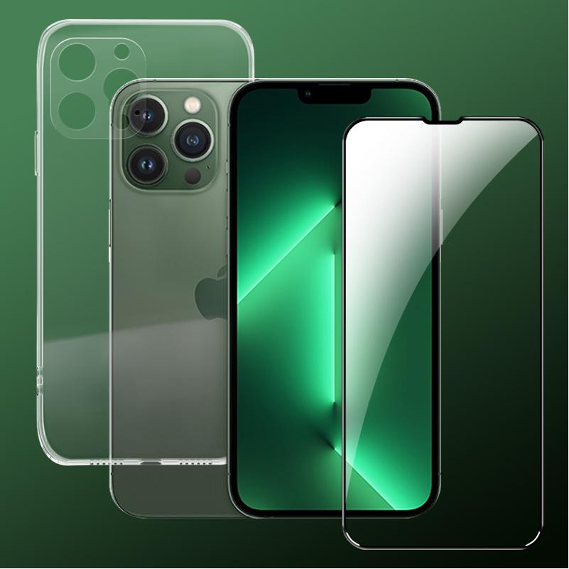 FIPRIN iPhone17 16 ケース ガラスフィルム セット クリア ケース