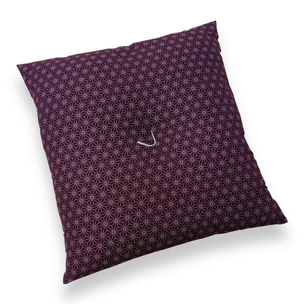 小座布団 45×45cm 麻の葉 : 良品寝具製造のアラキン - 通販 - Yahoo
