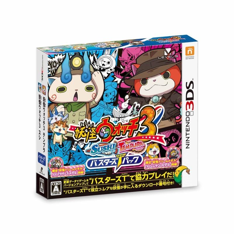 レベルファイブ（LEVEL5） 【新品】3DS 妖怪ウォッチ3 スシ/テンプラ