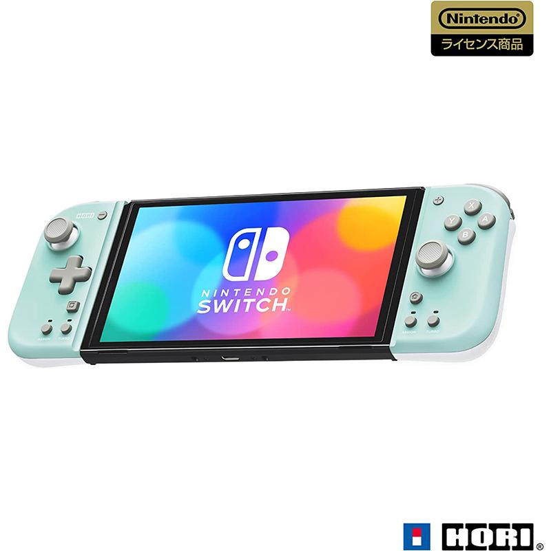 新品】Switch HORI グリップコントローラー Fit (ミントグリーン