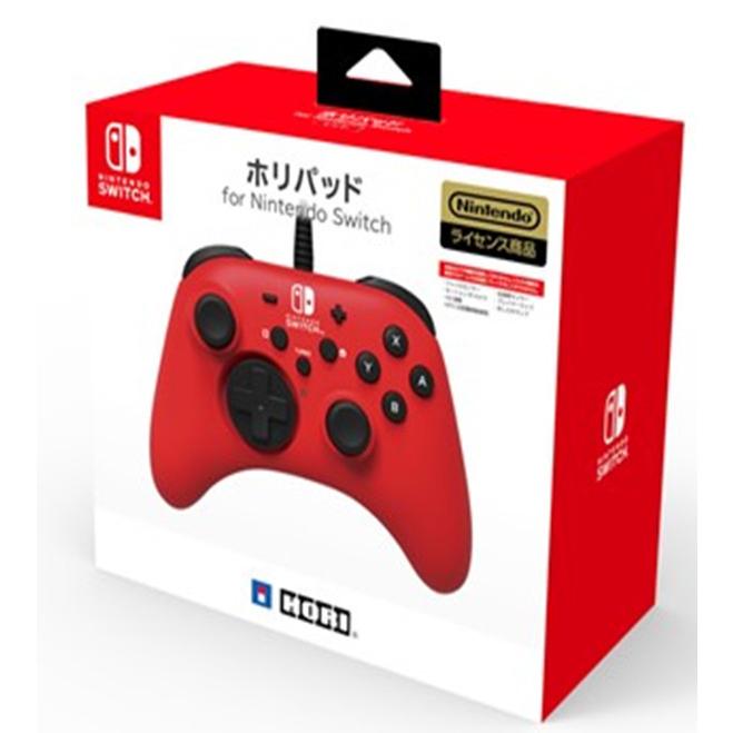 新品】Switch HORI ホリパッド（レッド） : アークオンライン Yahoo!店