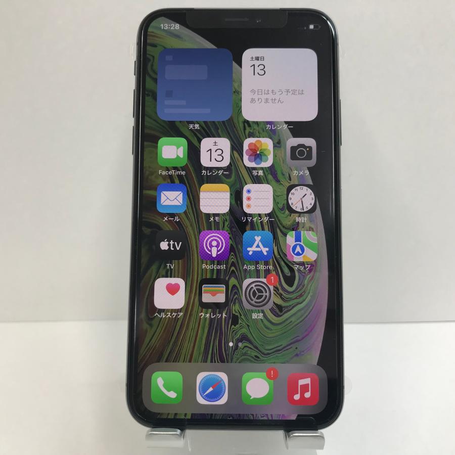 iPhone XS iPhoneXS 256GB スペースグレイ バッテリー容量：100％ 本体