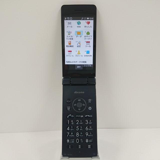 AQUOS ケータイ SH-02L ドコモ ブラック 送料無料 即決 本体 c10135