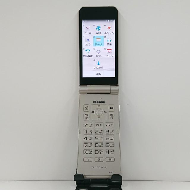 arrows ケータイ ベーシック F-41C ドコモ ゴールド 送料無料 即決