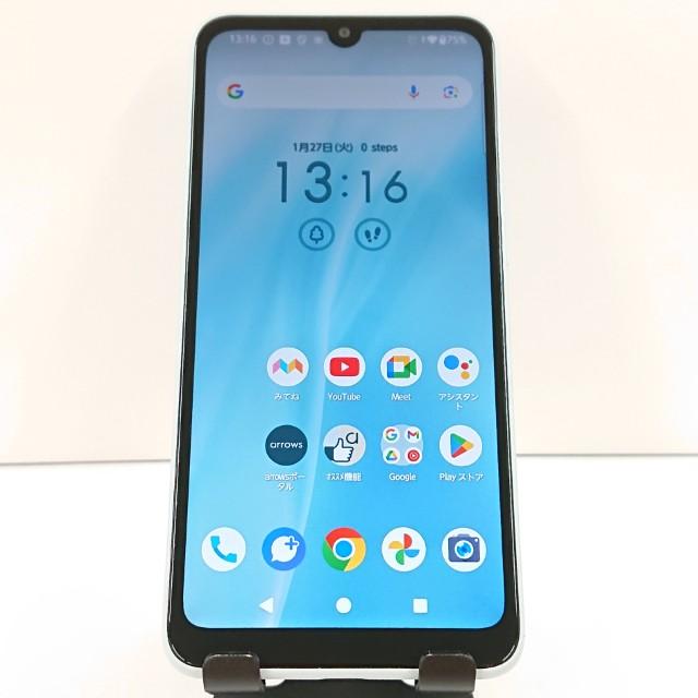 arrows We2 FCG02 au ライトブルー 送料無料 即決 本体 c16634