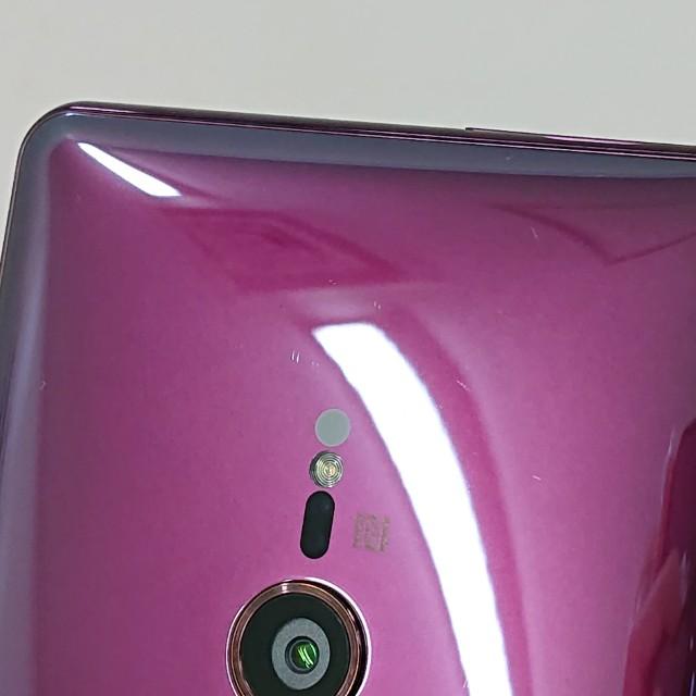 Xperia XZ3 801SO SoftBank ボルドーレッド 送料無料 即決 本体 c15788