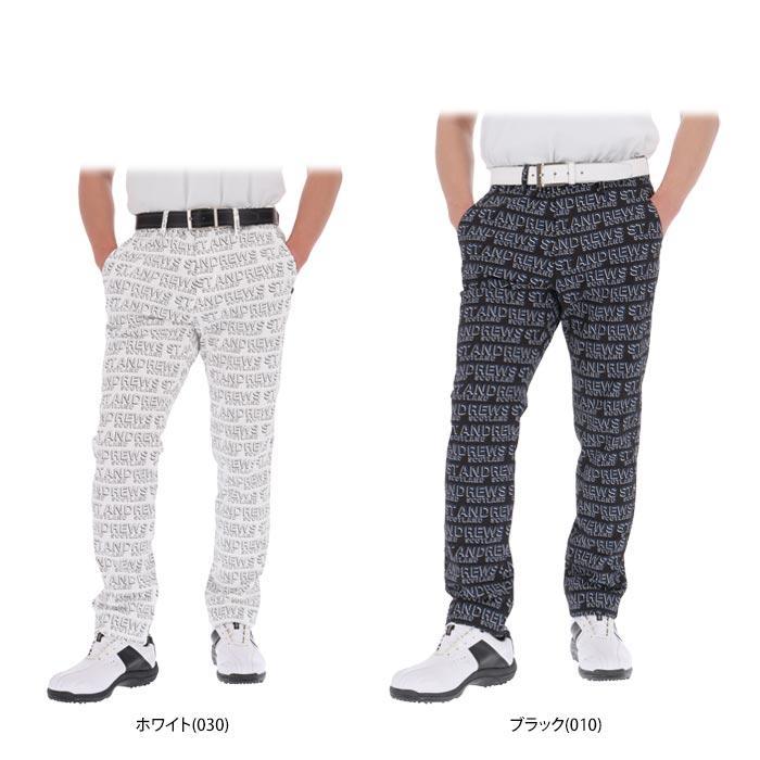 St ANDREWS 送料無料 セントアンドリュース メンズ 総柄 ロゴプリント