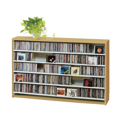 CDラック おしゃれ DVDラック ロータイプ 大容量 CD 収納 ディスプレイ