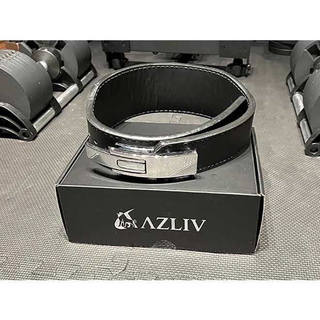 AZLIV レバーベルト LEX Tapered 厚さ 10mm テパード ナロー 無地