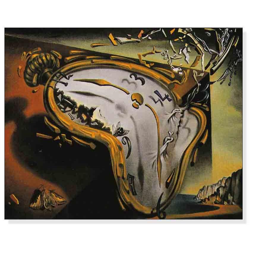 柔らかい時計（サルバドール ダリ） 額装品 ウッドハイグレード