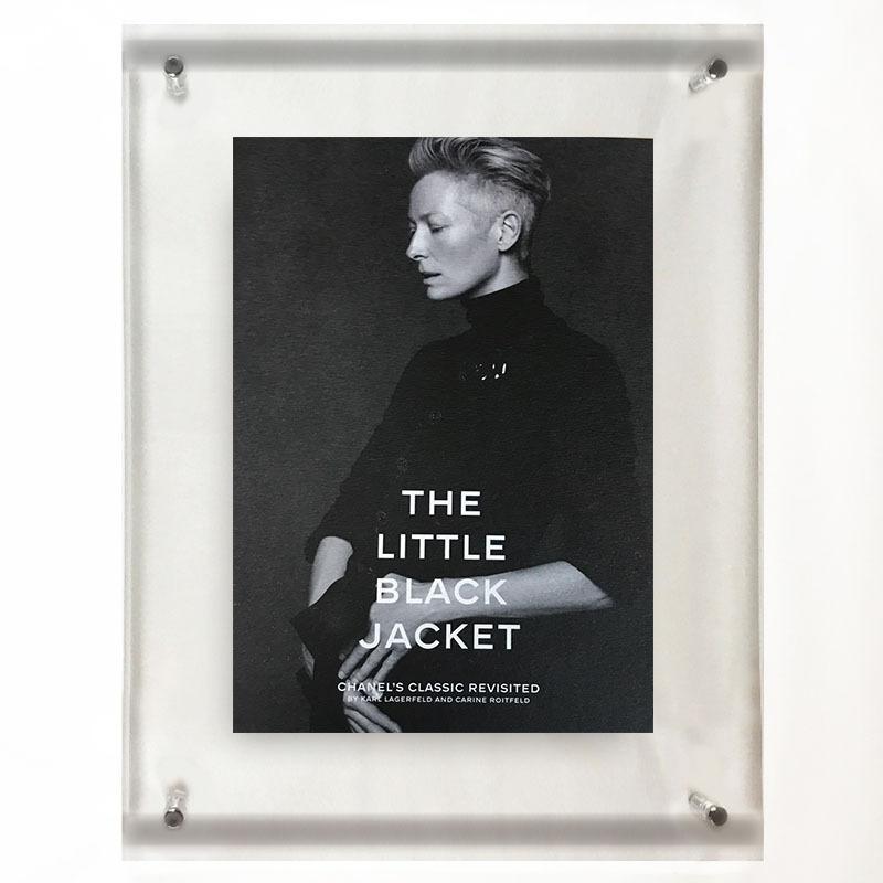シャネル The Little Black Jacket ティルダ スウィントン 額装済