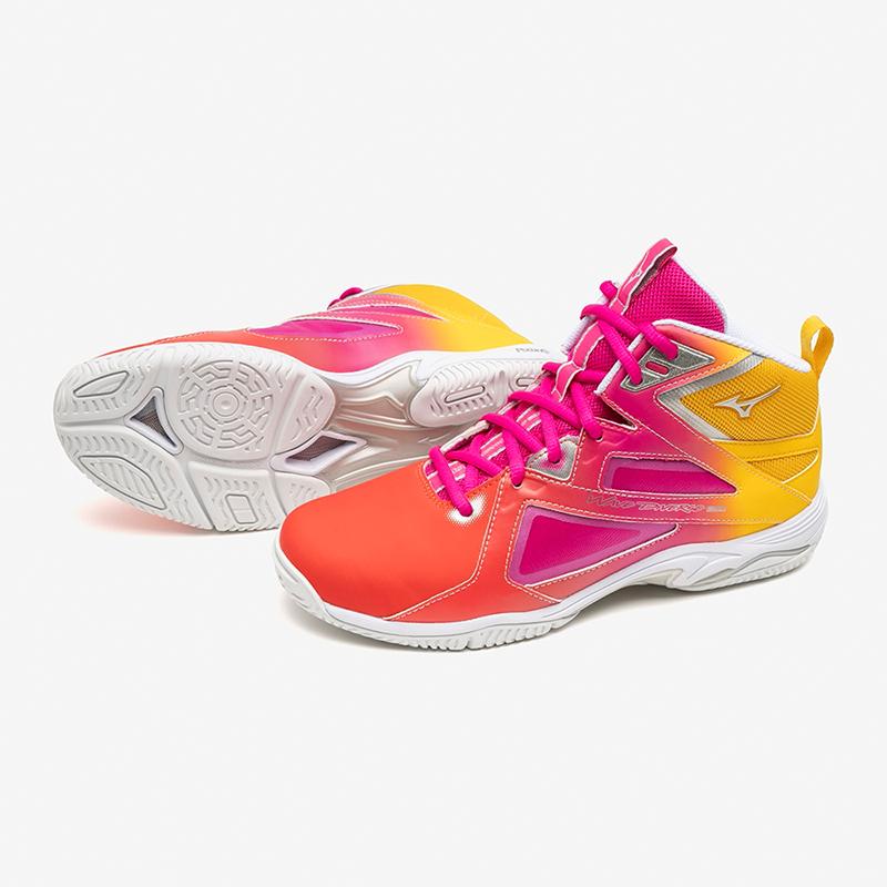 MIZUNO（ミズノ） 24SS ウエーブダイバース LG4 Ltd レッド×シルバー