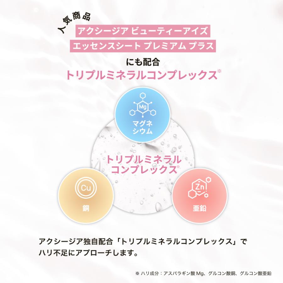 AXXZIA（アクシージア） 目元 パック シート 両目で30回分