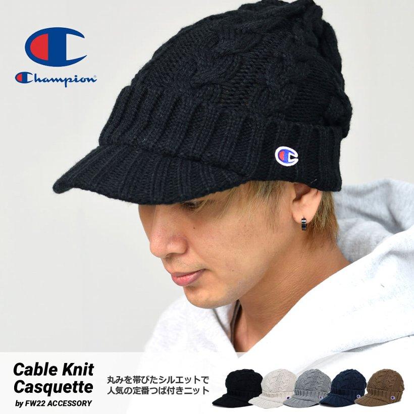 Champion（チャンピオン） つば付きニットキャップ 22FW 498-0022