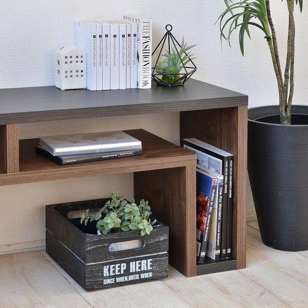 タカシン家具工業 テレビ台 伸縮 TV ローボード テレビボード