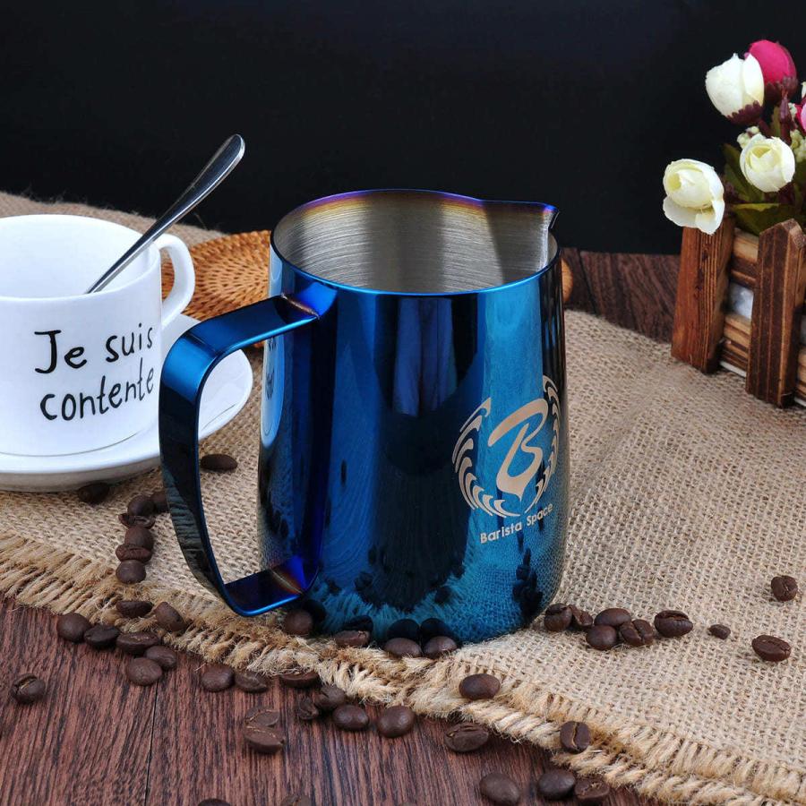 ミルクピッチャー 600ml 450ml ステンレススチール 防錆性 耐傷性