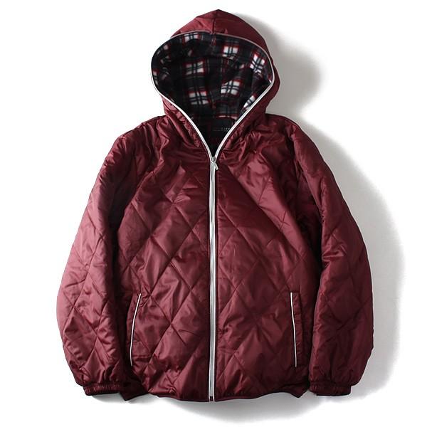 大きいサイズ メンズ GRIED LIFE ダイヤキルト裏フリース中綿ブルゾン