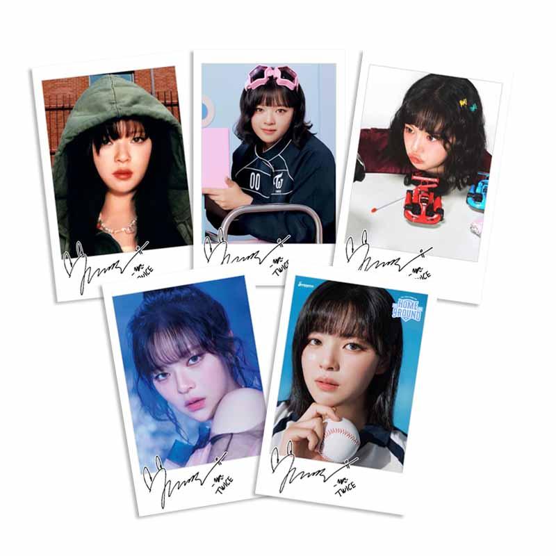 トゥワイス ジョンヨン TWICE カードサイズ ラミネートトレカ 写真 5枚