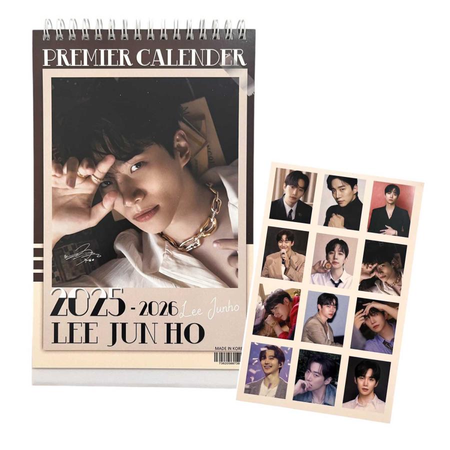 イジュノ イ・ジュノ 2PM 2025年‐2026年 卓上カレンダー ステッカー付