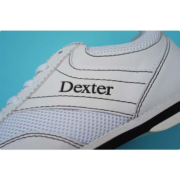 Dexter ボウリング シューズ Ds49・ジッパー ホワイト デクスター
