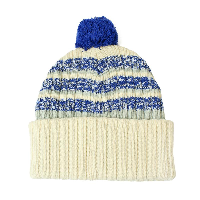 NEW ERA（ニューエラ） '47 ニット帽 ボンボンビーニー ボーダー