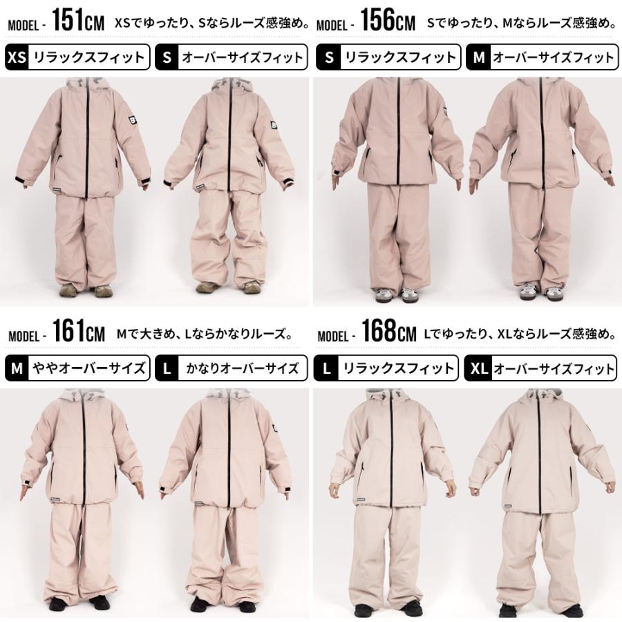 BOARDEE スノボウェア レディース 上下セット スノーボードウェア