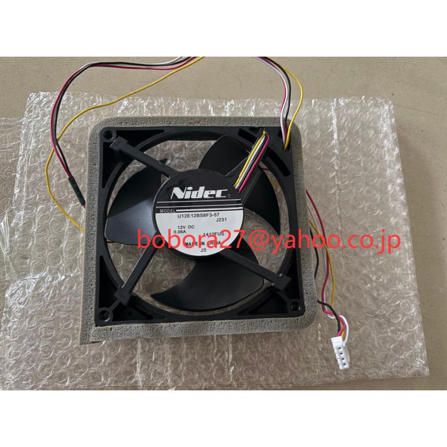 新品 NIDEC U12E12BS8F3-57 J231 J232 12V~0.06A 日立 HITACHI 冷蔵庫