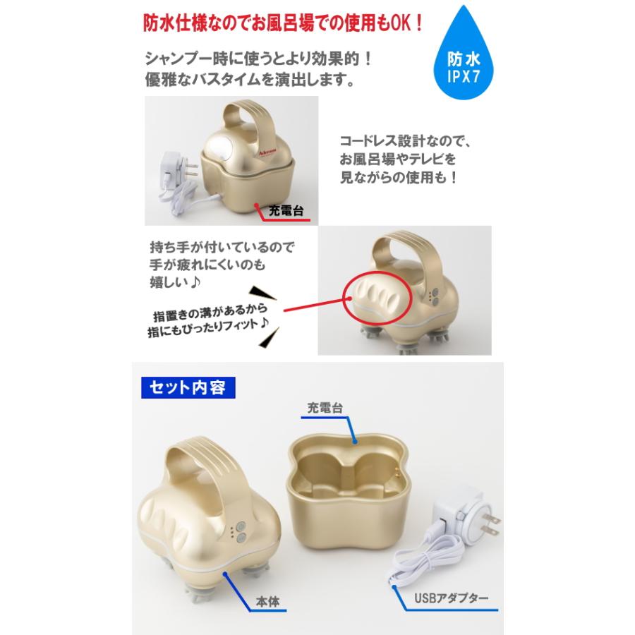 アデランス スパニストプロ 頭皮＋フェイスケア 家庭用ヘッドスパ