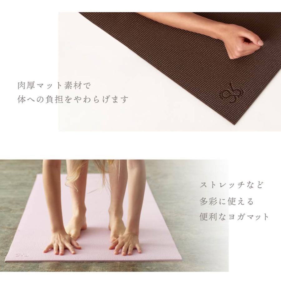 Real Stone（リアルストーン） ヨガマット 6mm ホットヨガ PVC 厚手