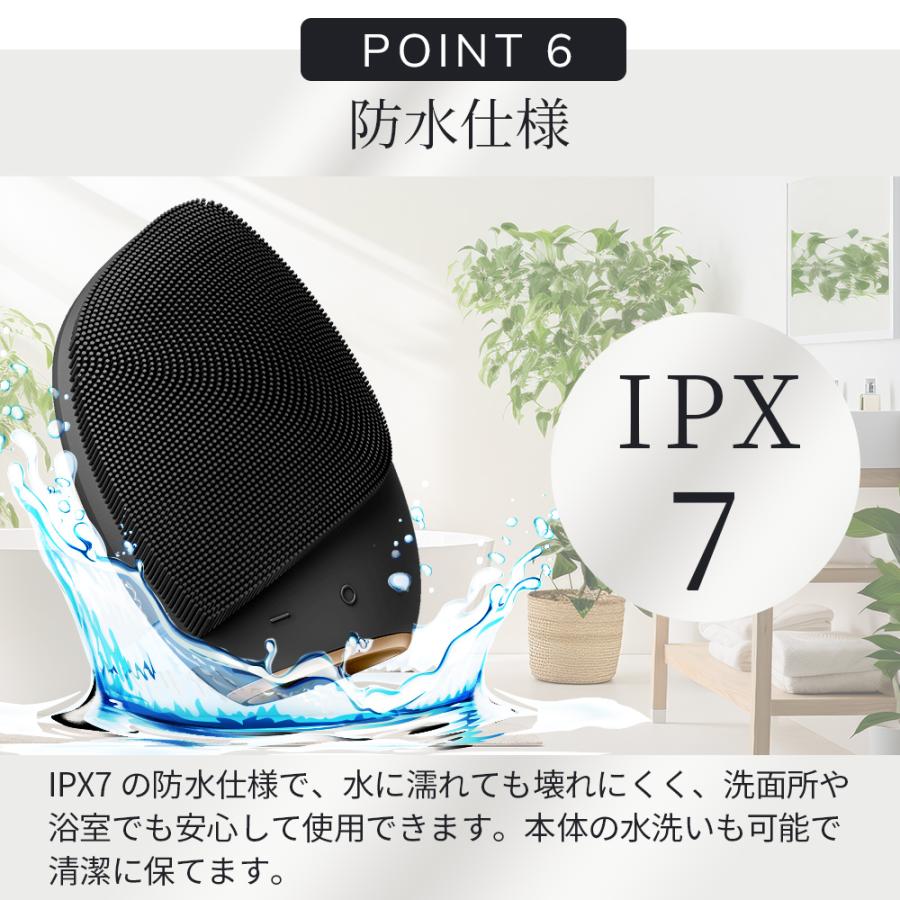 GESKE ソニック フェイシャルブラシ 美顔器 フェイスケア 毛穴 毛穴