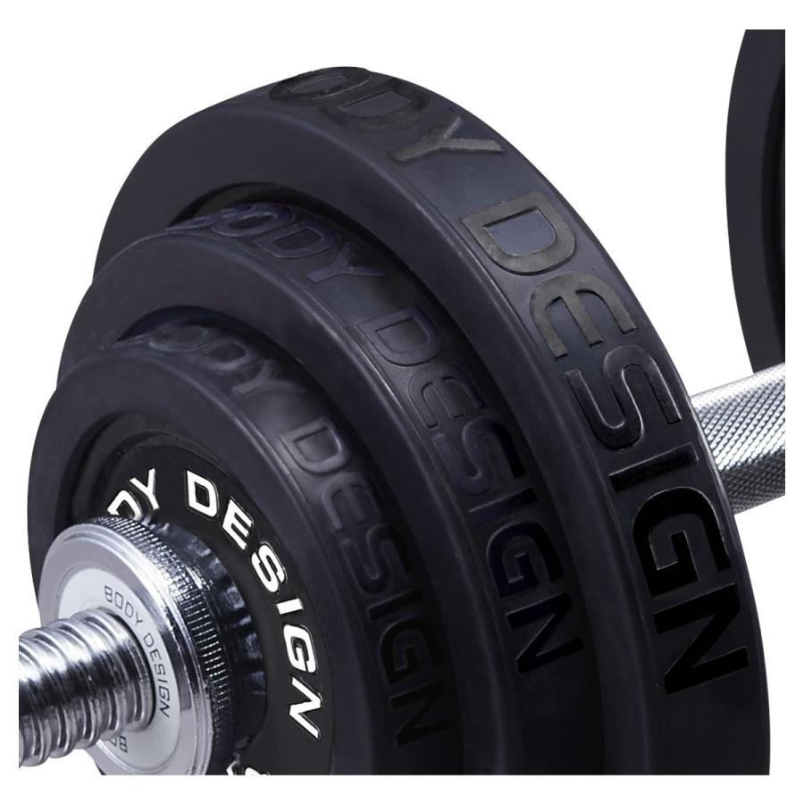 ラバーダンベルセット 40kg │片手20kg×2個セット│ ダンベル セット